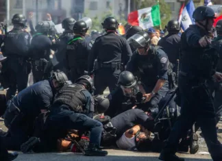 В США протесты вышли за пределы Калифорнии