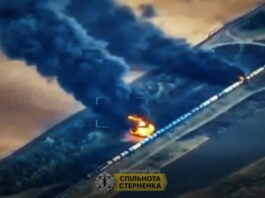 ВСУ уничтожили поезд с топливом на Запорожском направлении