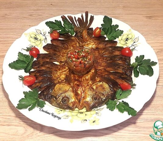 Запеченный карась
