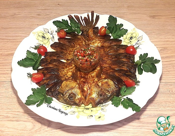 Запеченный карась