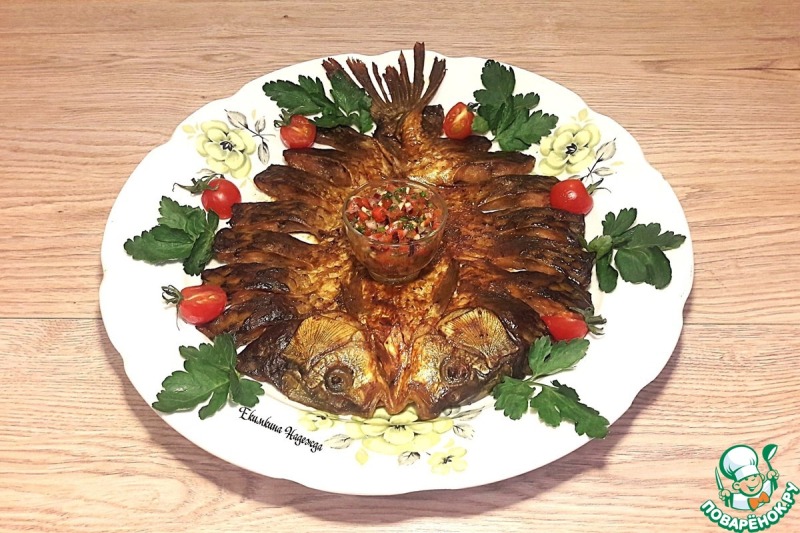 Запеченный карась