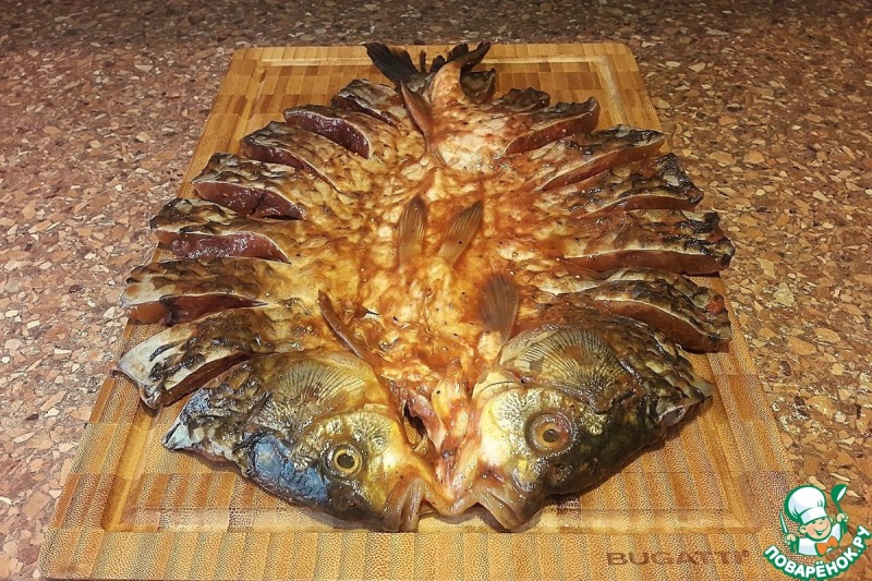 Запеченный карась