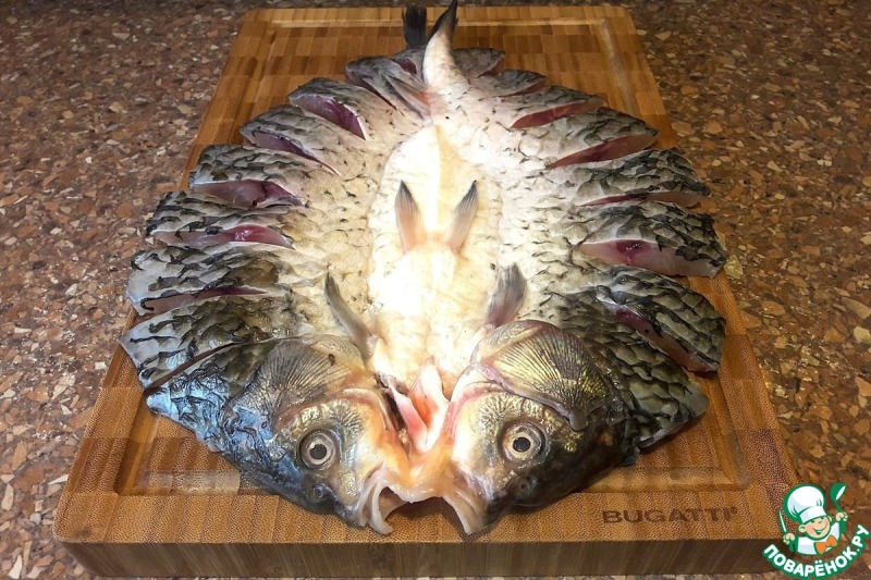 Запеченный карась