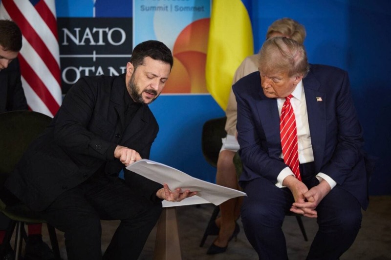 Зеленский после встречи с Трампом: Поговорили о ситуации на поле боя. Путин точно не побеждает