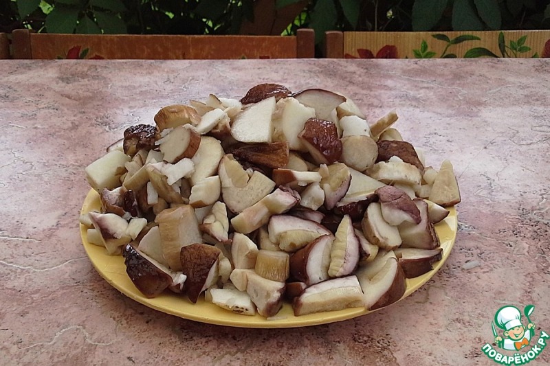 Жюльены из белых грибов