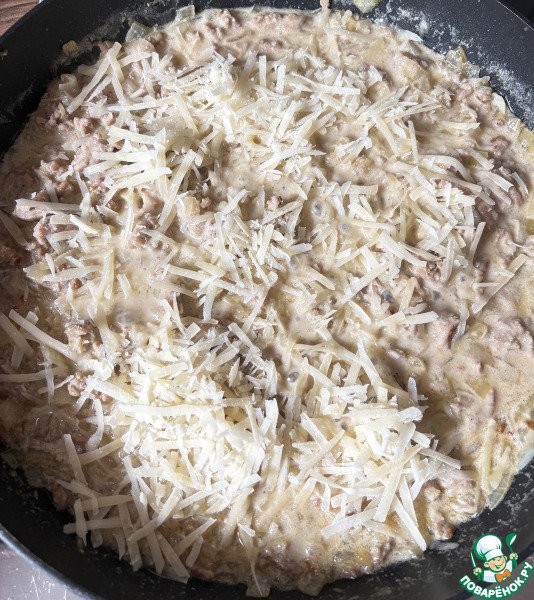 Белый соус болоньезе