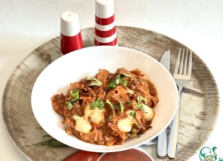 Быстрая сковорода «А-ля лазанья»