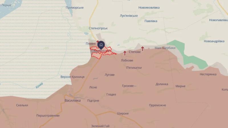 DeepState заявил об оккупации Каменского. Военные отрицают