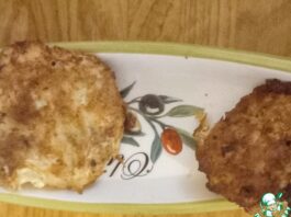 Хрустящие картофельные котлеты с маслинами