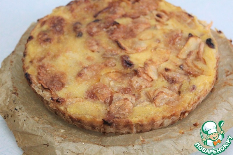 Яблочный пирог "Хмельной"