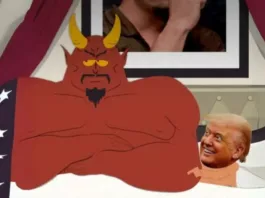 «Южный парк» высмеял Трампа и показал его в постели с Сатаной. Белый дом отреагировал | ВИДЕО