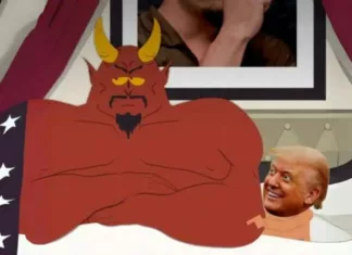 «Южный парк» высмеял Трампа и показал его в постели с Сатаной. Белый дом отреагировал | ВИДЕО