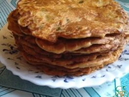 Кабачковые блинчики