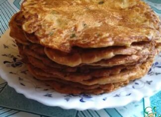 Кабачковые блинчики