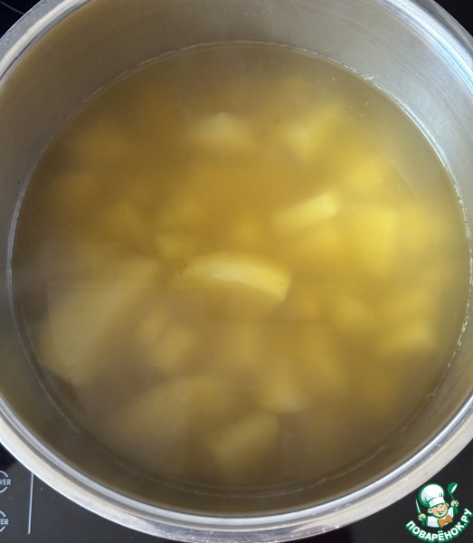 Картофельный суп с фаршем