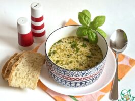 Картофельный суп с фаршем