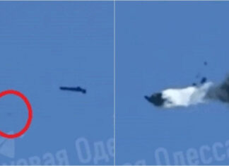 На видео попал момент сбивания «Шахеда» дроном-перехватчиком в Одессе | ВИДЕО