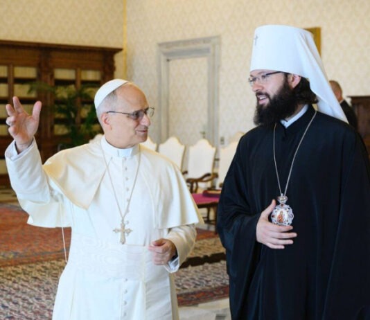 Папа Римский встретился в Ватикане с представителем РПЦ