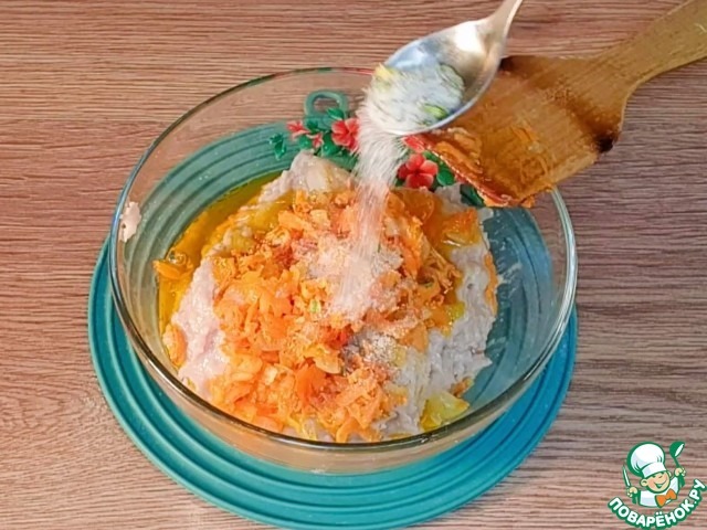 Пузырчатые лепешки с мясной начинкой
