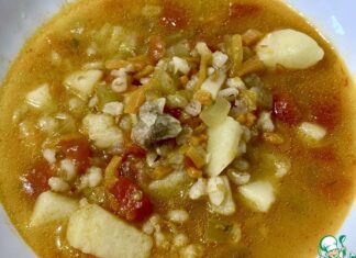 Рассольник по ленинградски