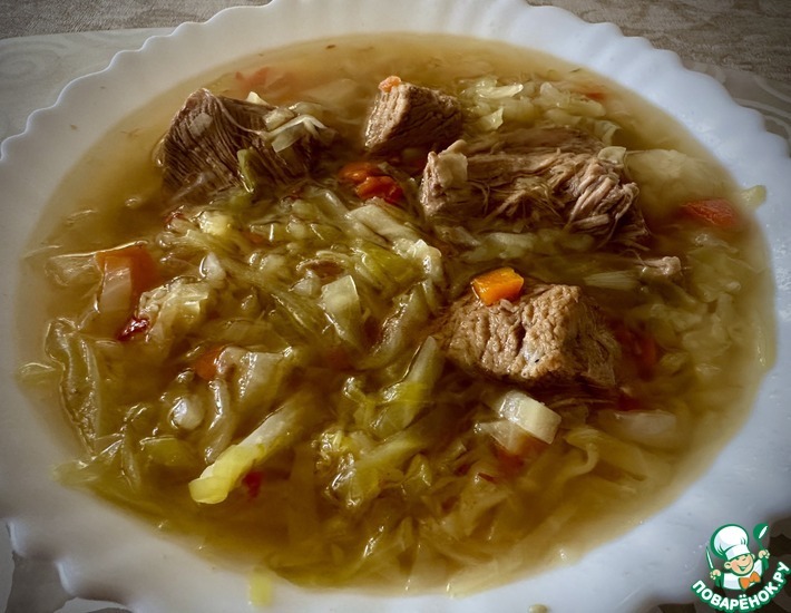 Щи из свежей капусты