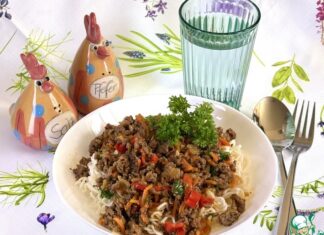 Соус «Болоньезе» по-азиатски