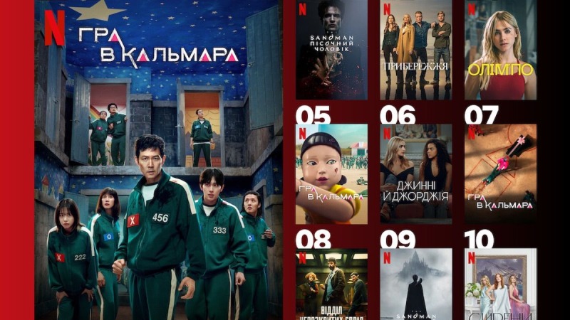 Стали фаворитами: 10 самых популярных сериалов на Netflix, в которые влюбились украинцы