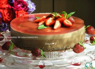 Торт «Два шоколада и лесные ягоды»