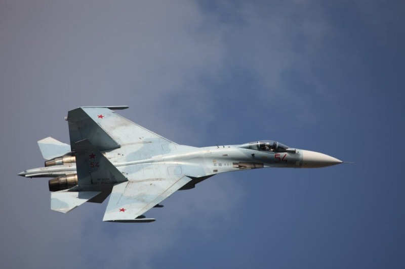 В России разбился истребитель Су-27
