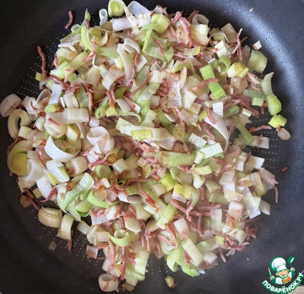 Айнтопф с гречкой и луком-пореем