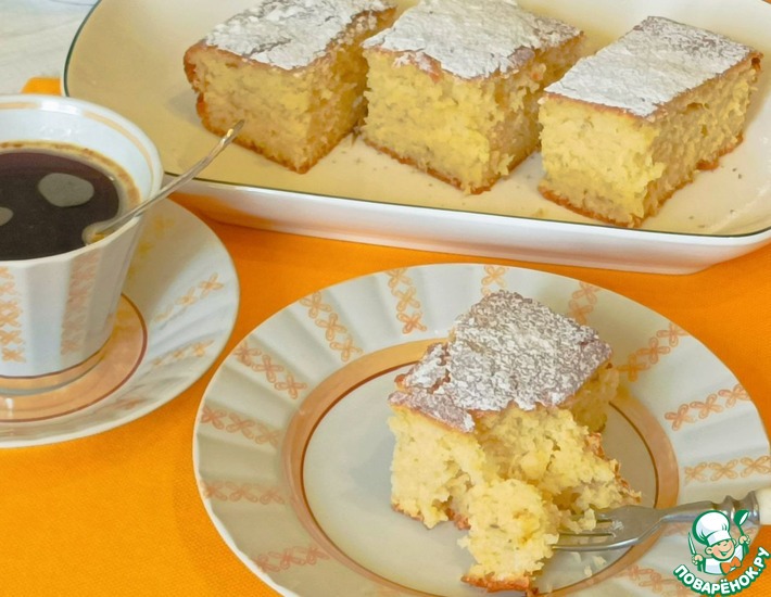 Ананасовый кекс