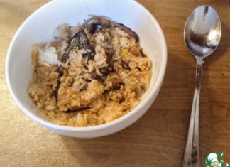 Баклажаны в соевом соусе и кунжуте