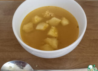 Бенгальский яблочный суп