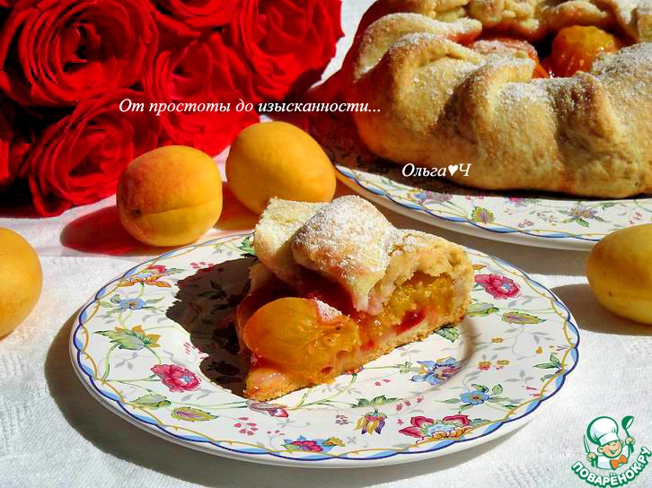Галета с абрикосами и сливами