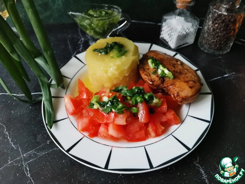 Луковая салатная заправка