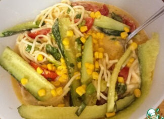 Салат кукурузный хияши