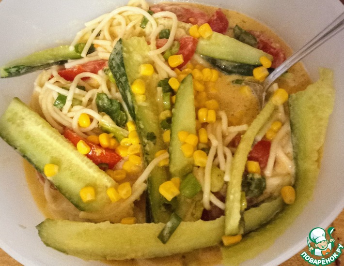 Салат кукурузный хияши
