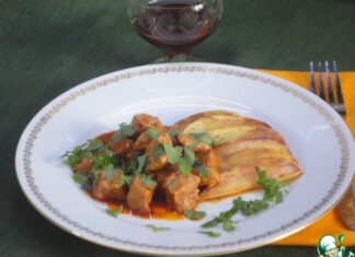 Венгерский гуляш с вином