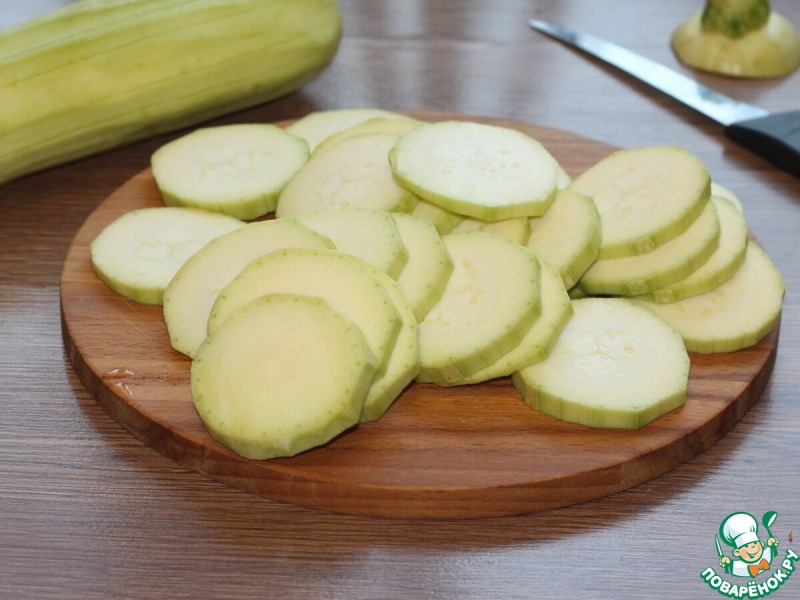 Запеканка с картофелем, кабачками, мясным фаршем