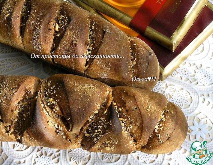 Багеты с шоколадом и миндалём