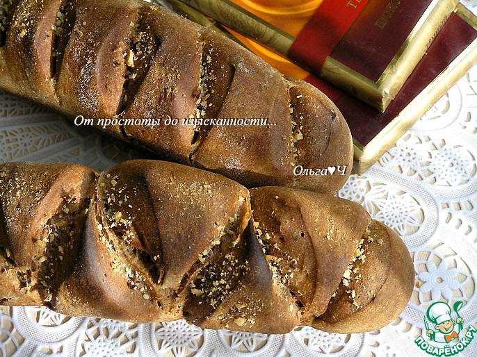 Багеты с шоколадом и миндалём