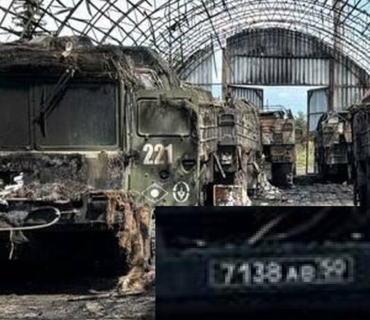 Генштаб подтвердил уничтожение машин и установки ОТРК «Искандер» в Курской области