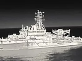 ГУР атаковало корабль Черноморского флота России | ВИДЕО