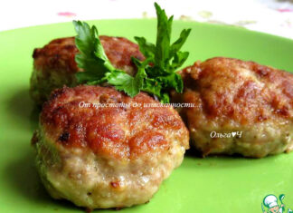 Котлеты с рыбным соусом