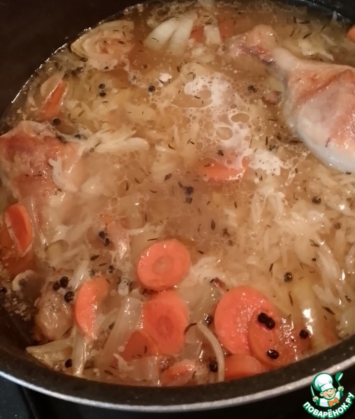 Куриный суп Авголемоно