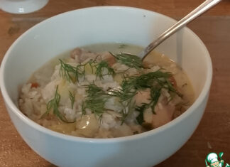 Куриный суп Авголемоно