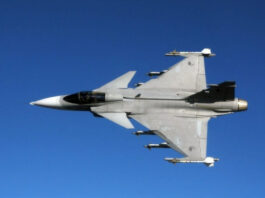 Минобороны: Украина ожидает шведские истребители Gripen
