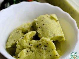 Мороженое из киви