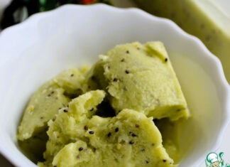 Мороженое из киви