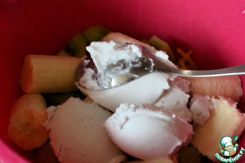 Мороженое из киви